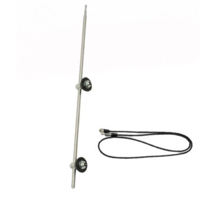 antenna T1,2 -67 2 pontos króm 00433